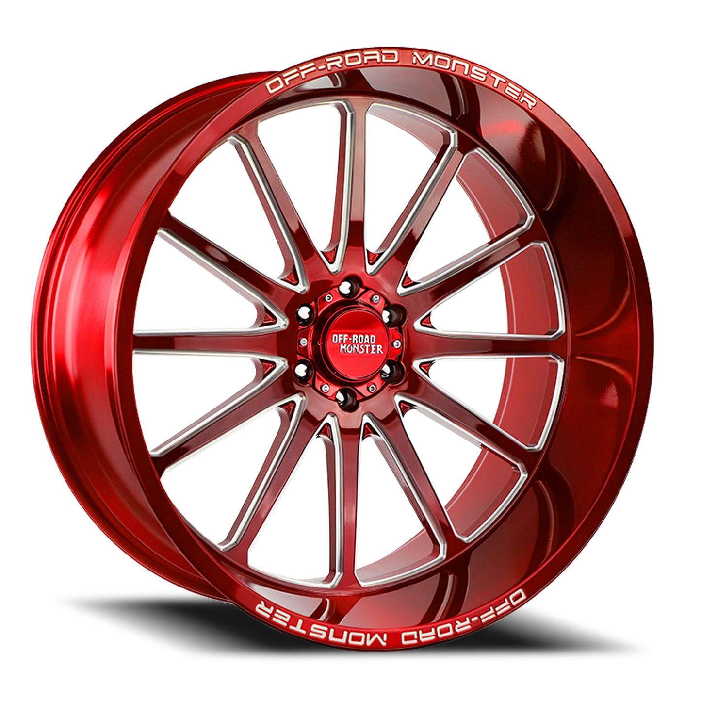 OFF ROAD MONSTER M26 M26 26X12 NEG 44MM 6X139.7 CANDY RED MILLED | M26612639N44RML