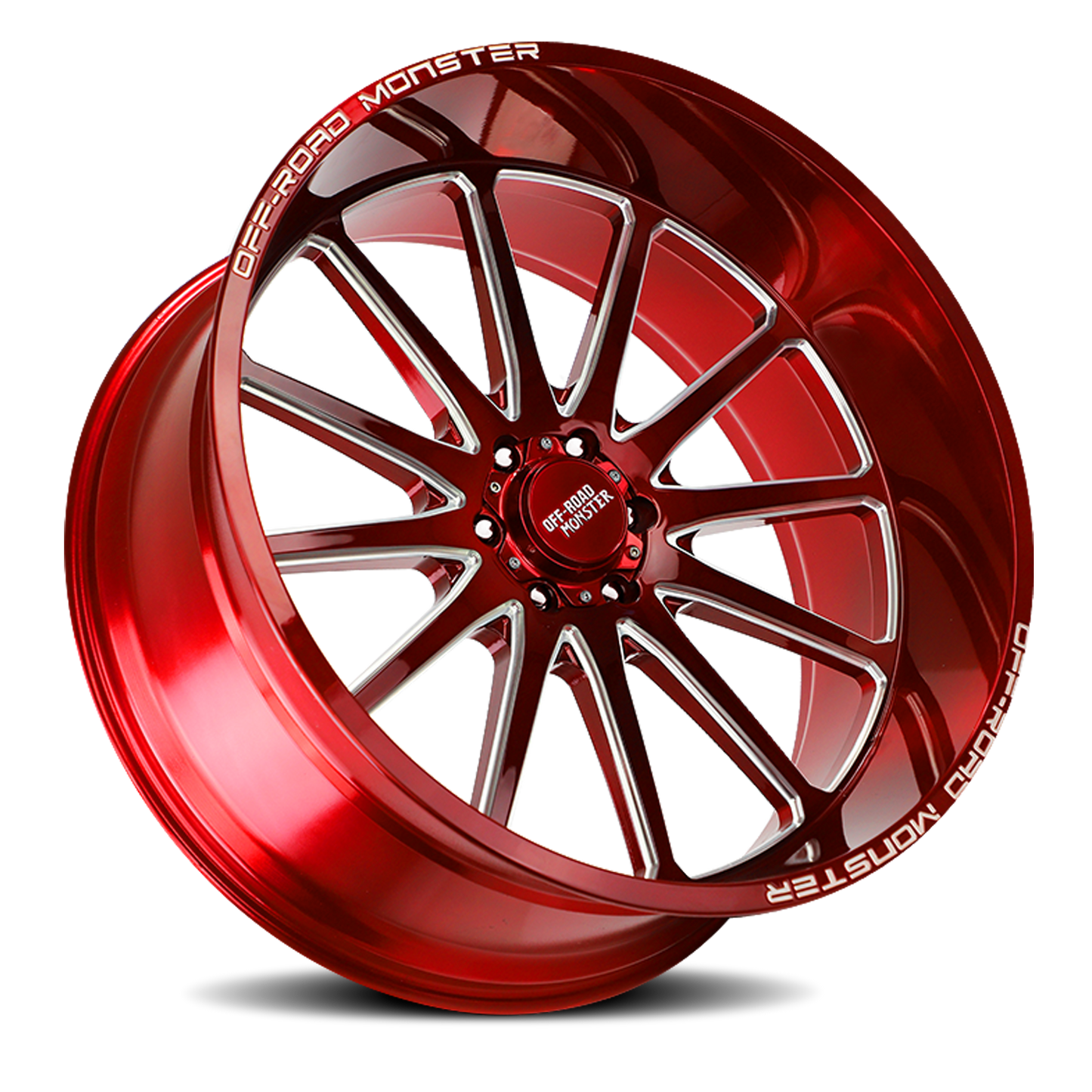 OFF ROAD MONSTER M26 M26 26X12 NEG 44MM 6X139.7 CANDY RED MILLED | M26612639N44RML