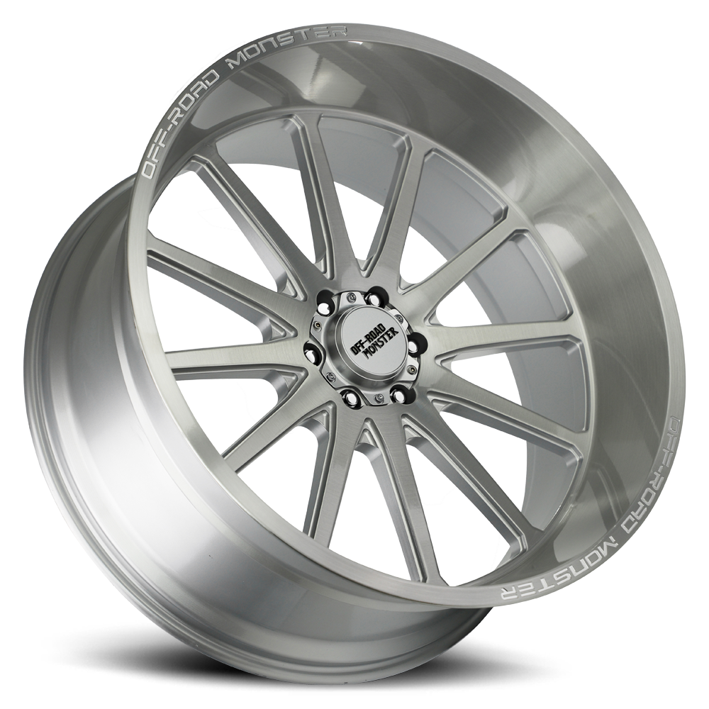OFF ROAD MONSTER M26 M26 26X12 NEG 44MM 6X139.7 BRUSHED FACE SILVER | M26612639N44BFS