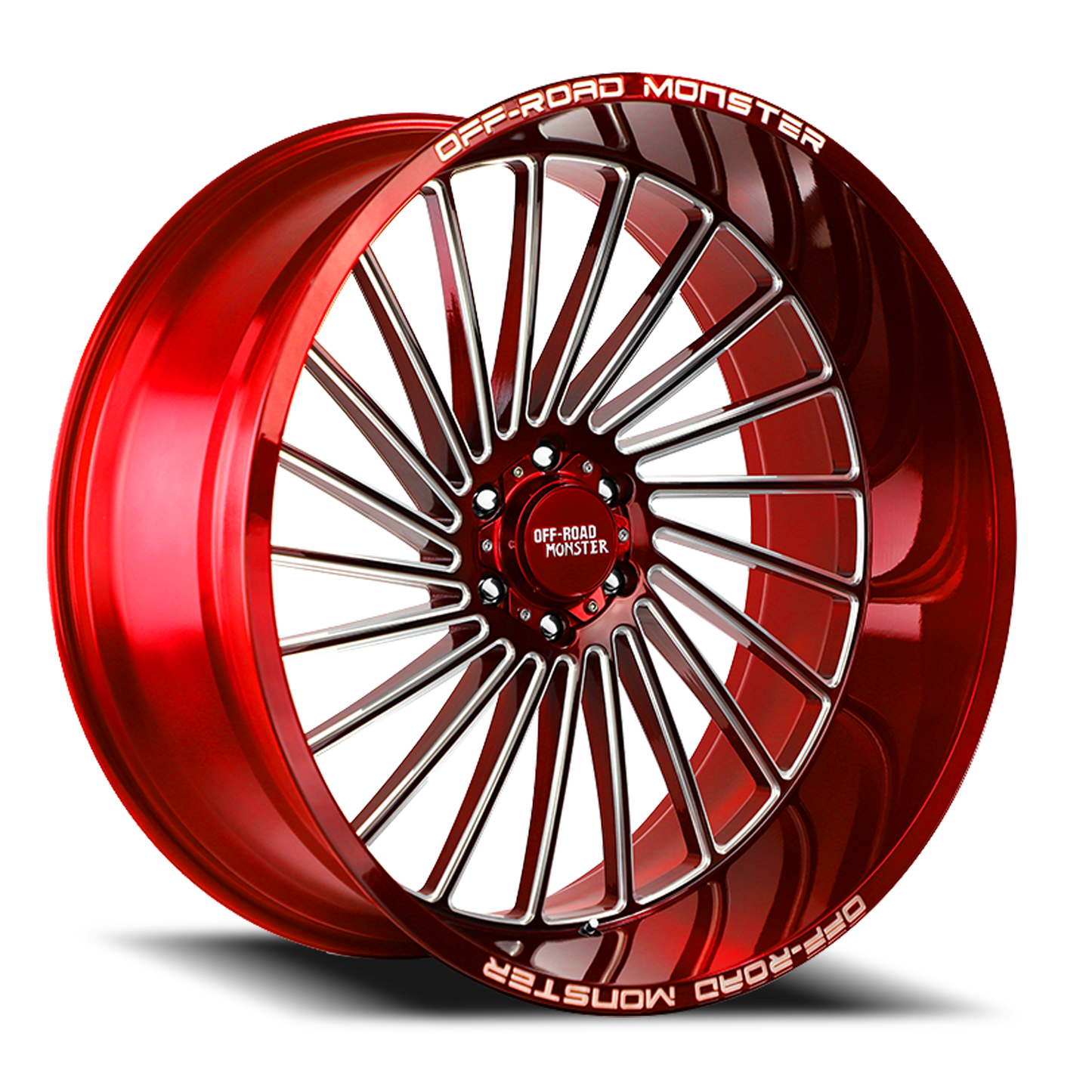OFF ROAD MONSTER M27 M27 26X12 NEG 44MM 6X139.7 CANDY RED MILLED | M27612639N44RML