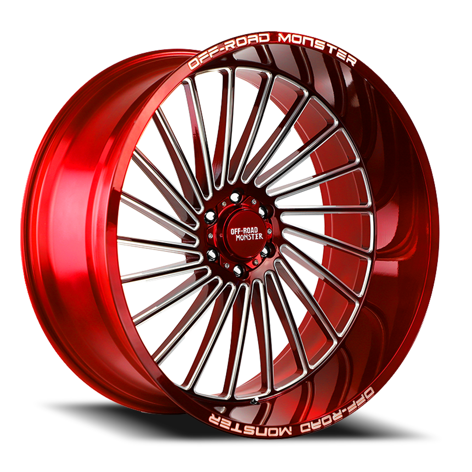 OFF ROAD MONSTER M27 M27 26X12 NEG 44MM 6X139.7 CANDY RED MILLED | M27612639N44RML