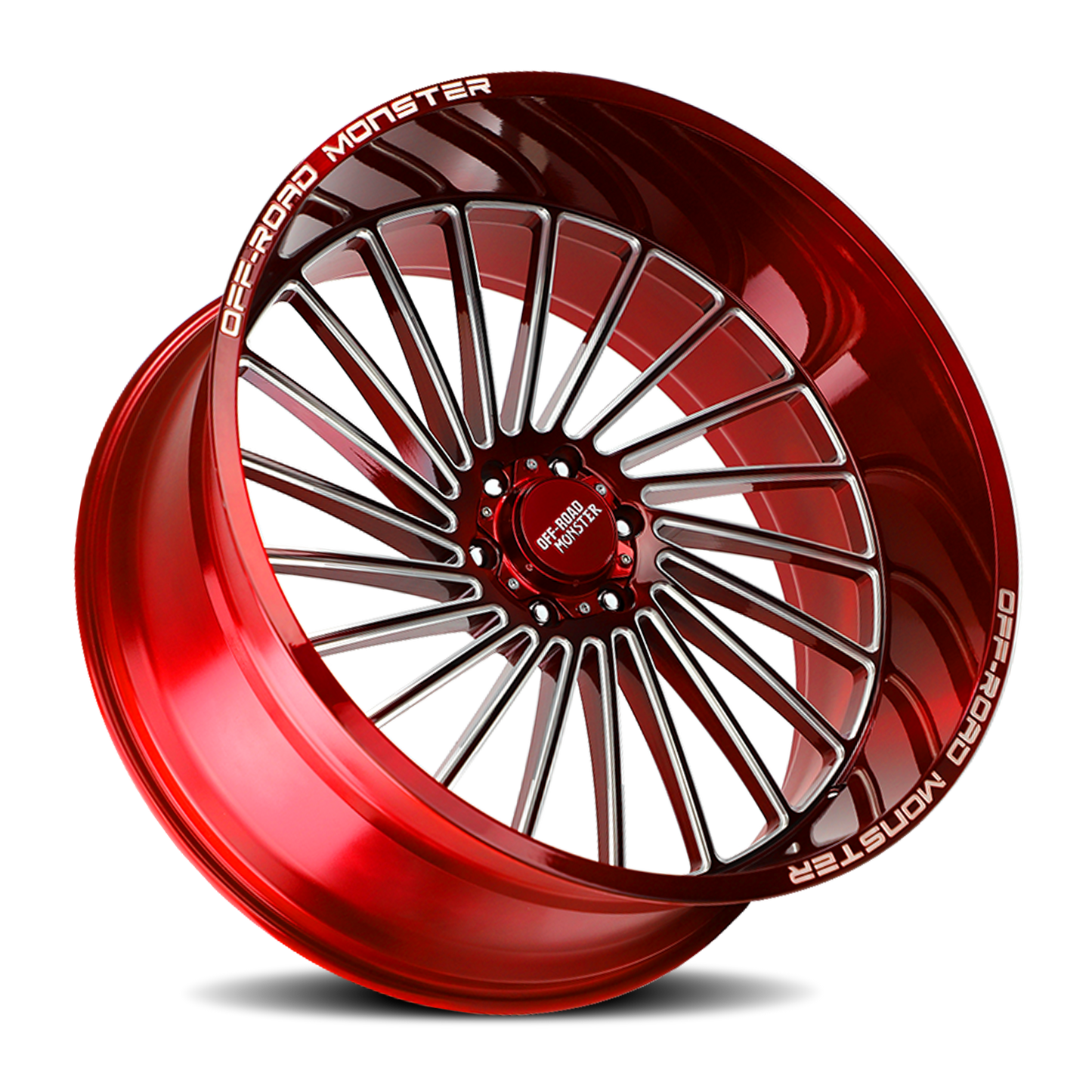 OFF ROAD MONSTER M27 M27 26X12 NEG 44MM 6X139.7 CANDY RED MILLED | M27612639N44RML