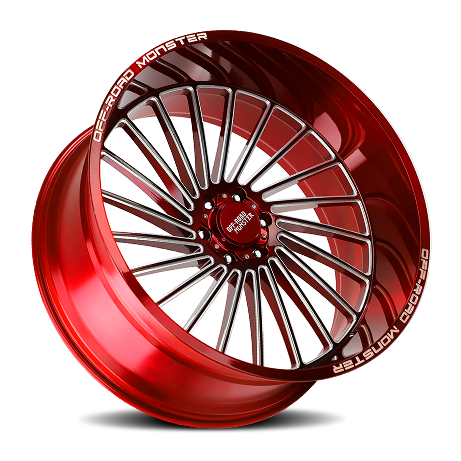 OFF ROAD MONSTER M27 M27 26X12 NEG 44MM 6X139.7 CANDY RED MILLED | M27612639N44RML