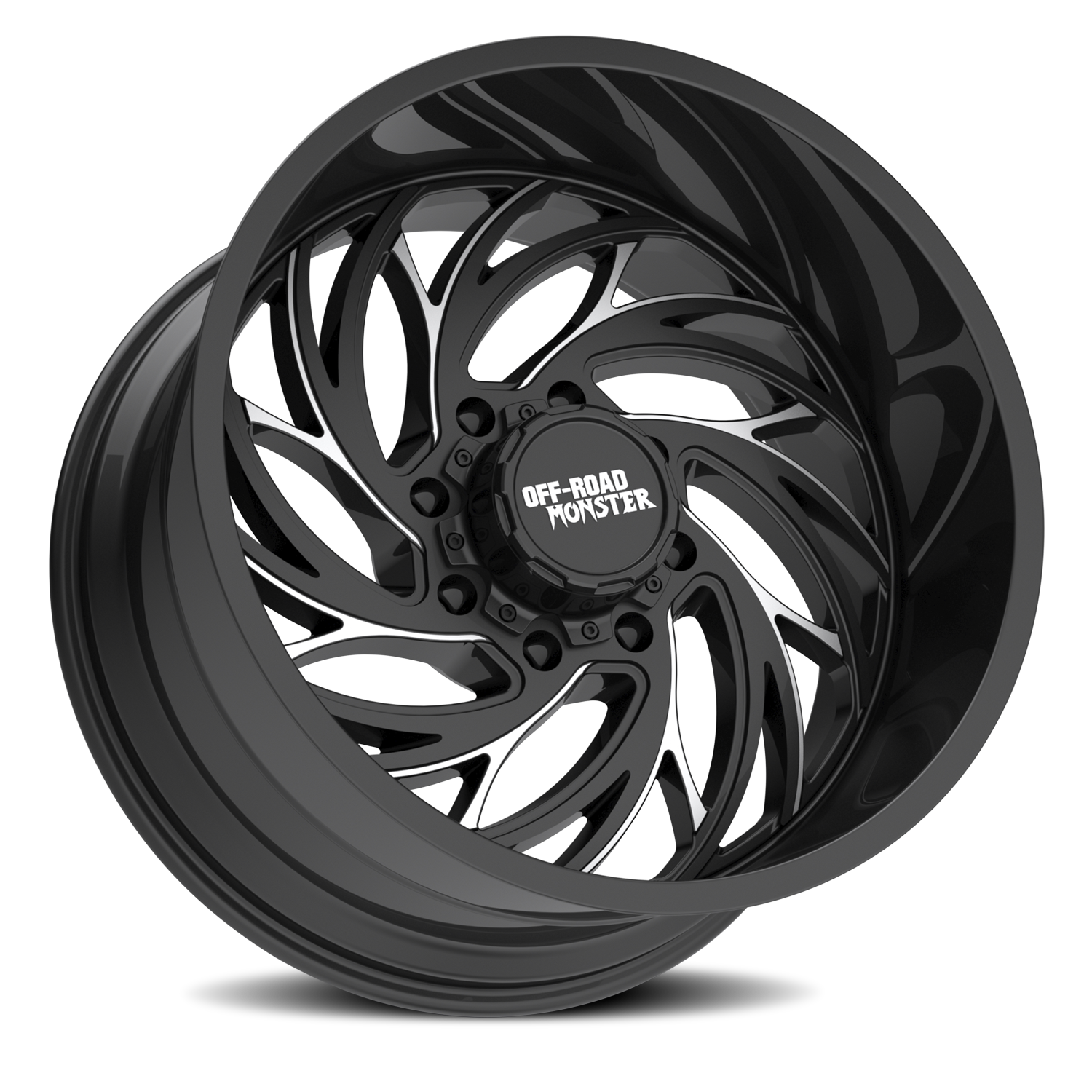 OFF ROAD MONSTER M29 M29 22X12 NEG 44MM 8X165.1 GLOSS BLACK MILLED | M29212865N44GBML