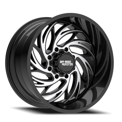 OFF ROAD MONSTER M29 M29 22X12 NEG 44MM 5X139.7/5X150 GLOSS BLACK MACHINED | M29212551N44GBM