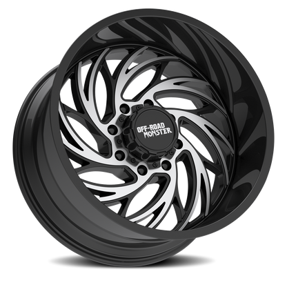 OFF ROAD MONSTER M29 M29 22X12 NEG 44MM 5X139.7/5X150 GLOSS BLACK MACHINED | M29212551N44GBM