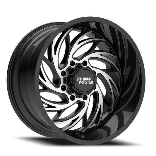 OFF ROAD MONSTER M29 M29 22X12 NEG 44MM 6X135/6X139.7 GLOSS BLACK MACHINED | M29212607N44GBM