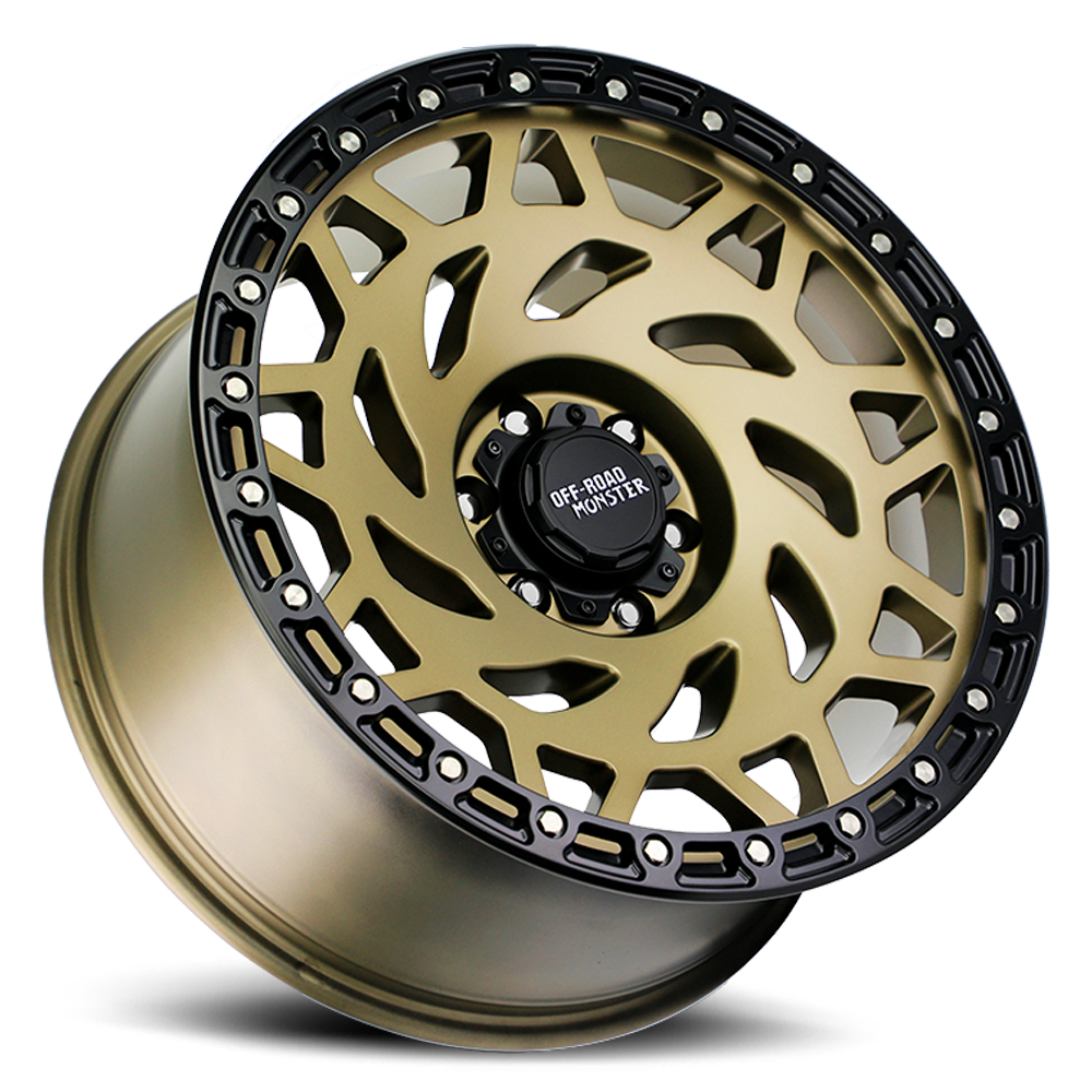 OFF ROAD MONSTER M50 M50 20X9.5 NEG 12MM 8X165.1 BRONZE BLACK RING | M500865N12BZBR