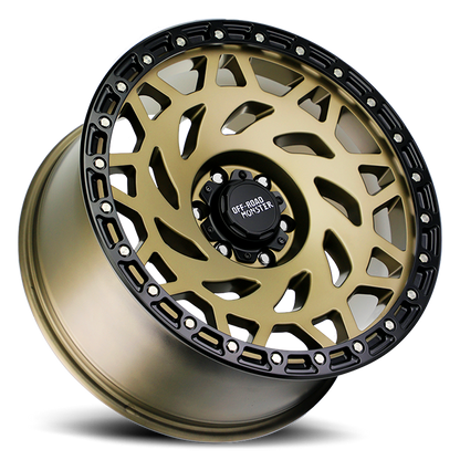 OFF ROAD MONSTER M50 M50 20X9.5 NEG 12MM 8X165.1 BRONZE BLACK RING | M500865N12BZBR