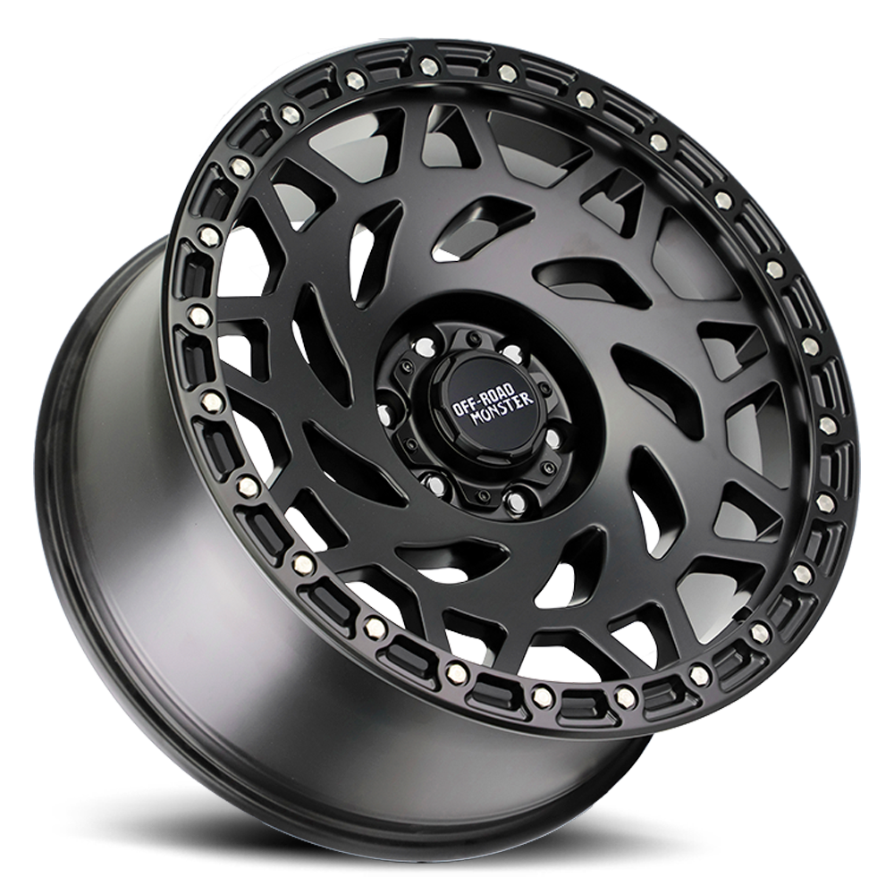 OFF ROAD MONSTER M50 M50 17X9 0MM 6X139.7 GLOSS BLACK BLACK RING | M50763900GBBR