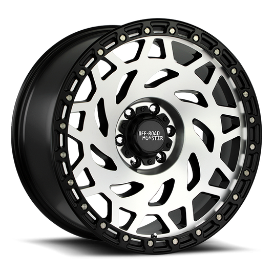 OFF ROAD MONSTER M50 M50 17X9 0MM 5X127 GLOSS BLACK MACHINED BLACK RIN | M50752700GBMBR
