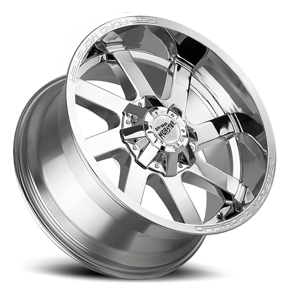 OFF ROAD MONSTER M80 M80 22X12 NEG 44MM 6X139.7 CHROME | M80212639N44