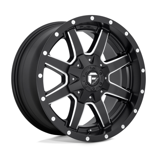 Fuel 1Pc D538 MAVERICK - 18x9 20mm 8x170 MATTE BLACK MILLED Wheel | D53818901757