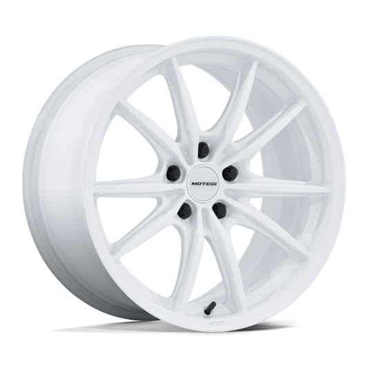 MOTEGI MR162 ZENTOKU 18X9.5 35 5X114.3 GLOSS WHITE