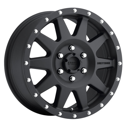 Method 301 16x7 6x139.7 (6x5.5) 0mm The Standard Matte Black MR30167060500