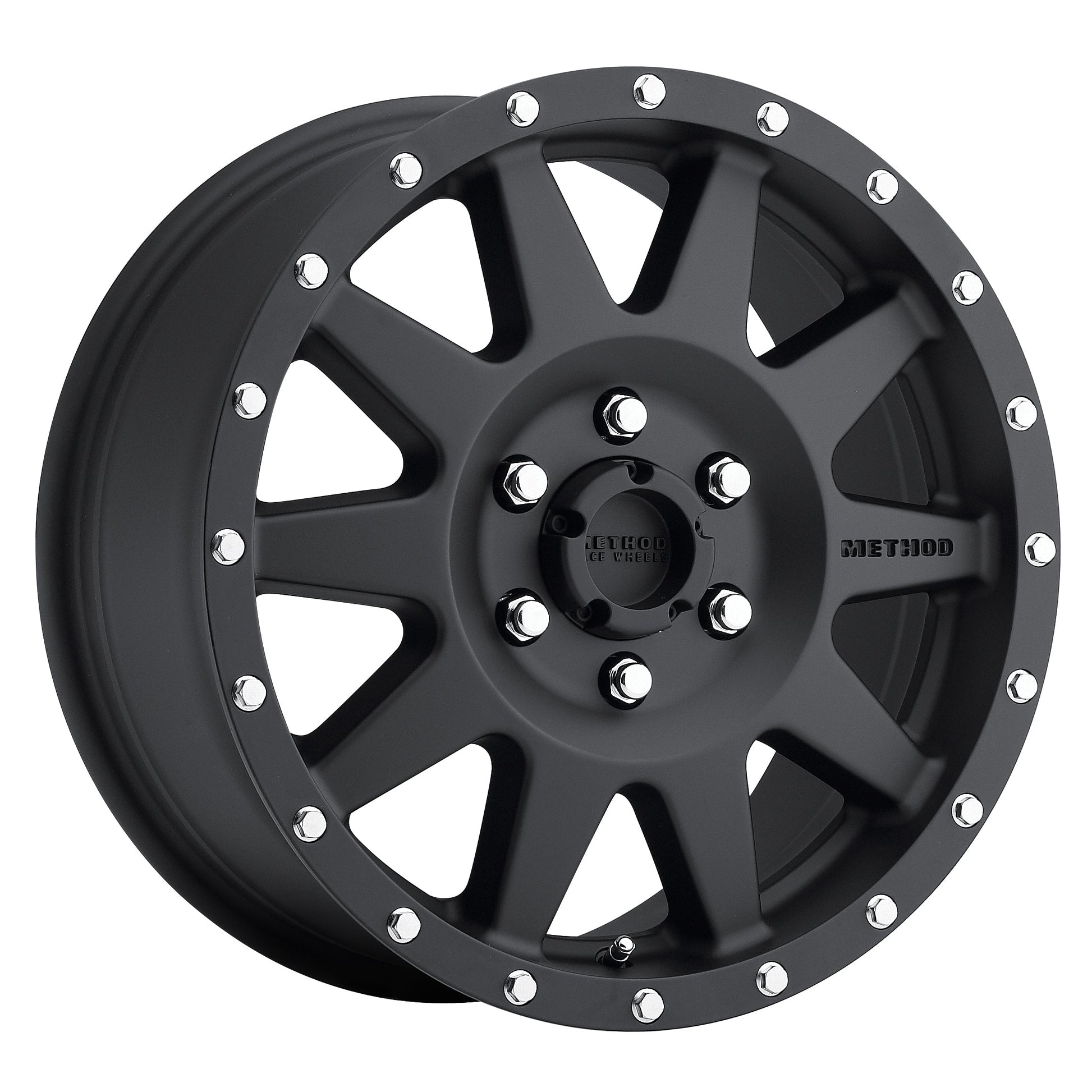 Method 301 16x7 8x165.1 (8x6.5) 0mm The Standard Matte Black MR30167080500