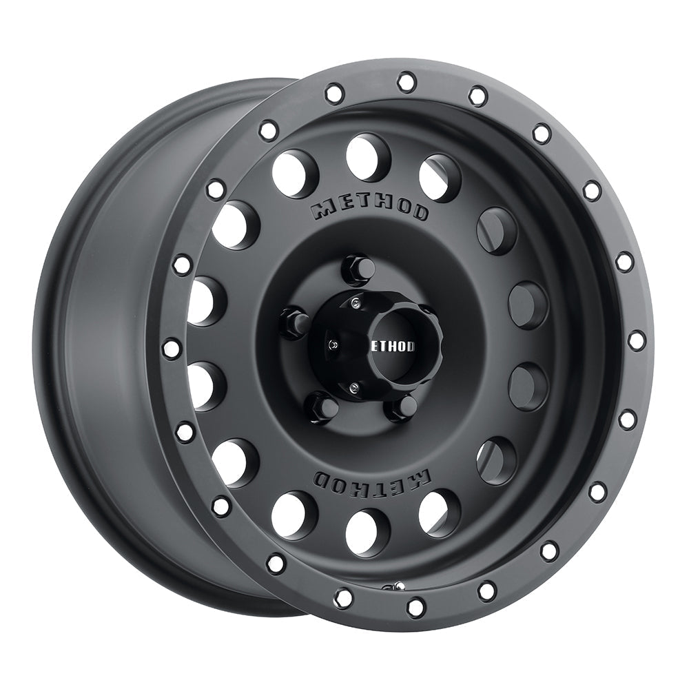 Method 307 17x8.5 5x127 (5x5) 0mm Hole Matte Black MR30778550500