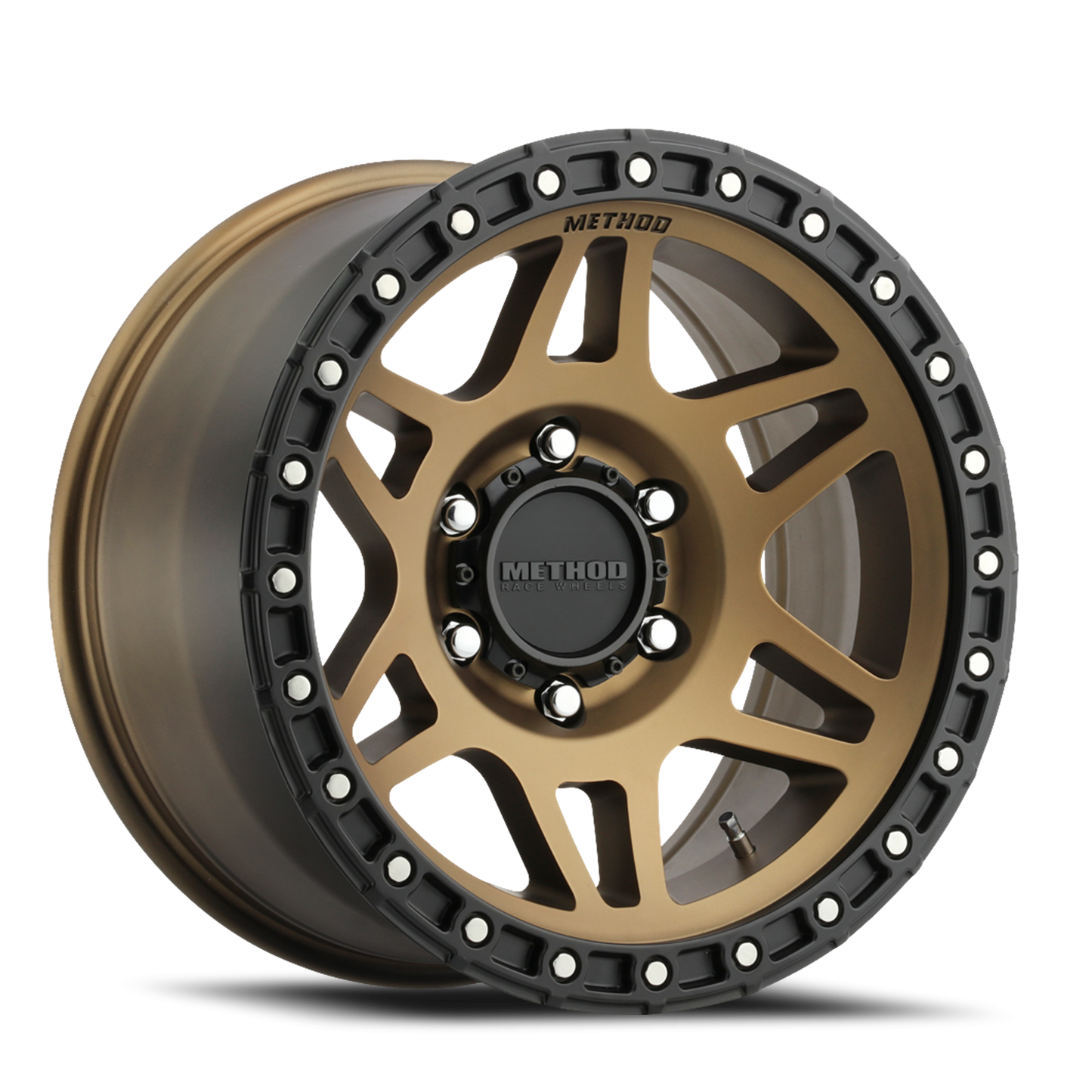 Method 312 18x9 8x165.1 (8x6.5) 18mm Method Bronze - Matte Black Lip MR31289080918