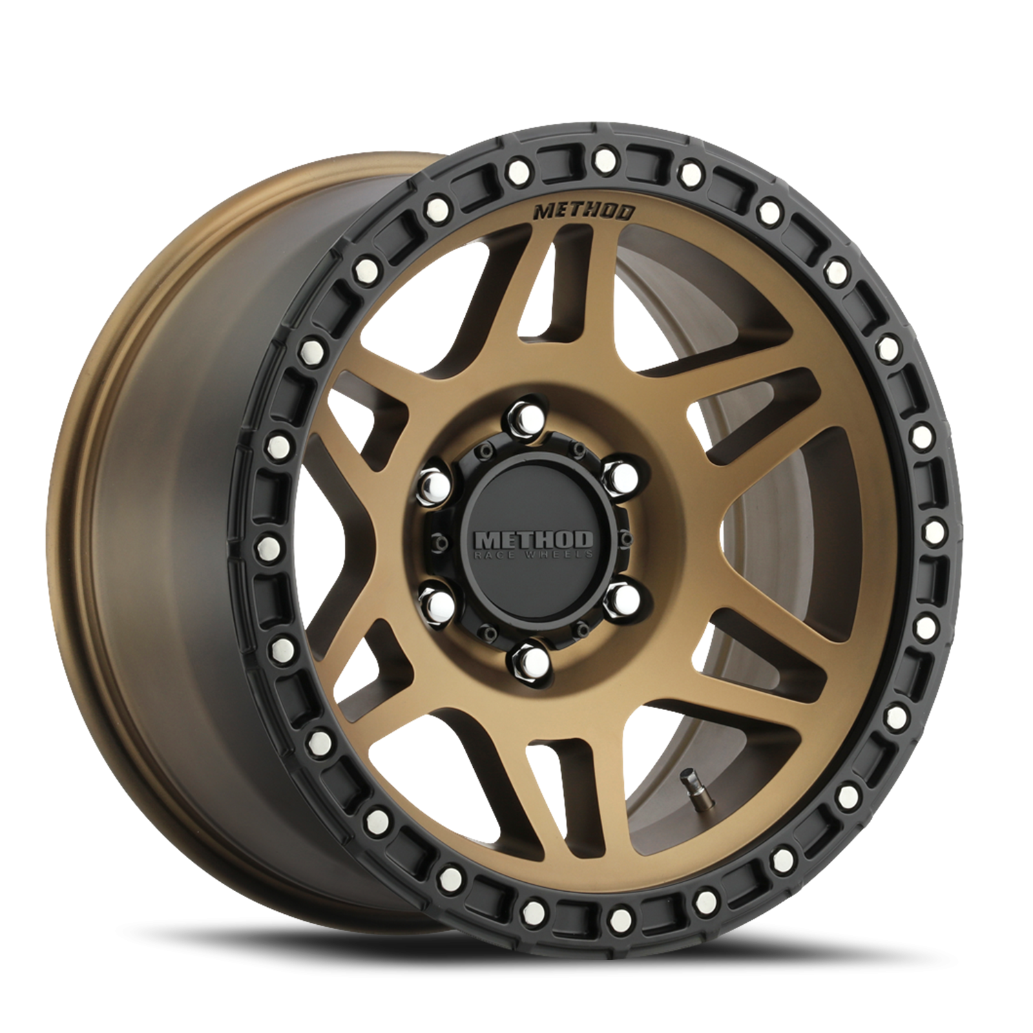Method 312 18x9 8x165.1 (8x6.5) 18mm Method Bronze - Matte Black Lip MR31289080918