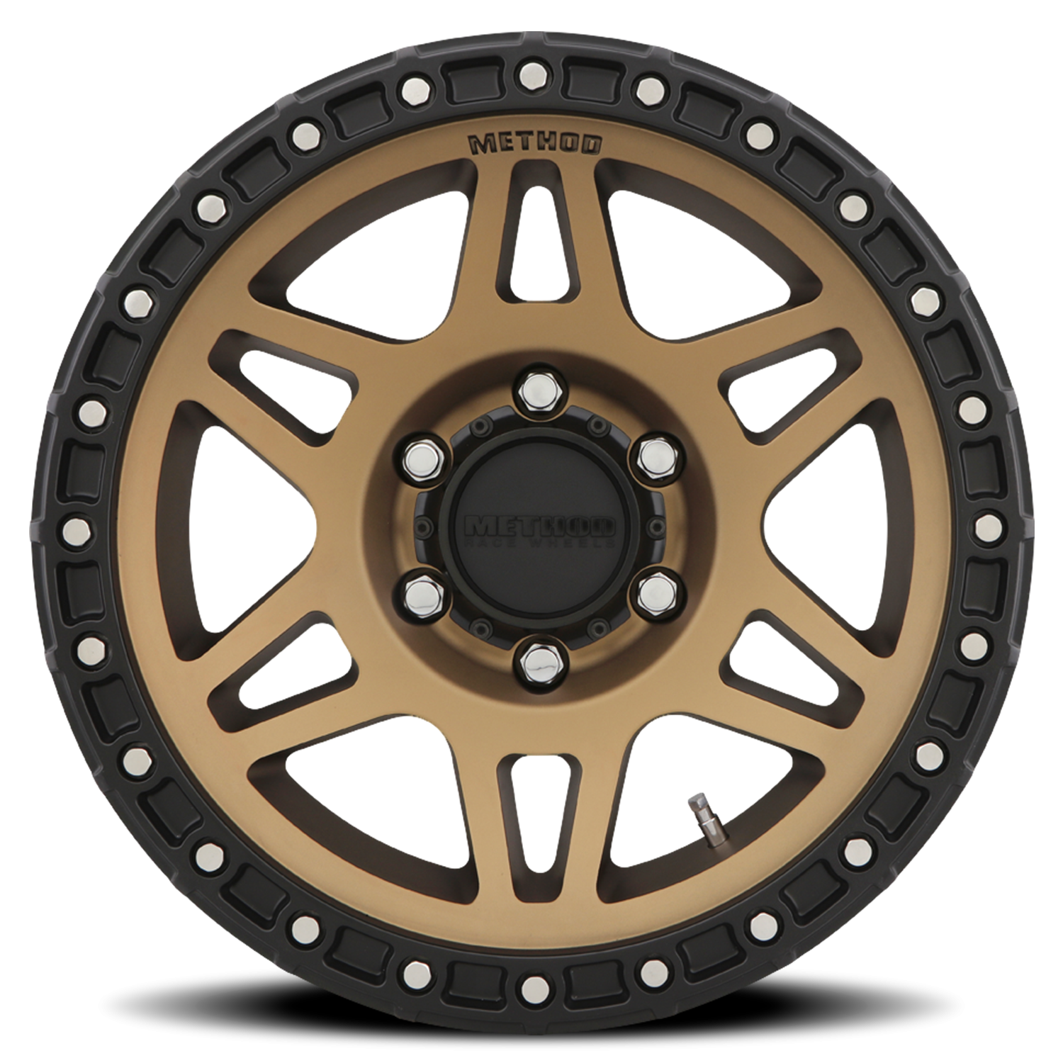 Method 312 18x9 8x165.1 (8x6.5) 18mm Method Bronze - Matte Black Lip MR31289080918
