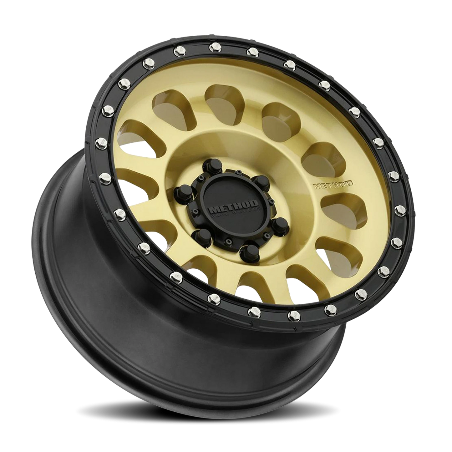 Method 315 17x8.5 6x139.7 (6x5.5) 0mm Gold - Black Lip MR31578560100
