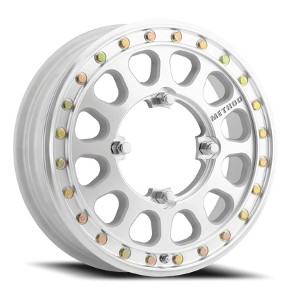Method 401-R 15x5 4x156 0mm UTV Beadlock Low Offset Machined - Raw MR40155046300B2