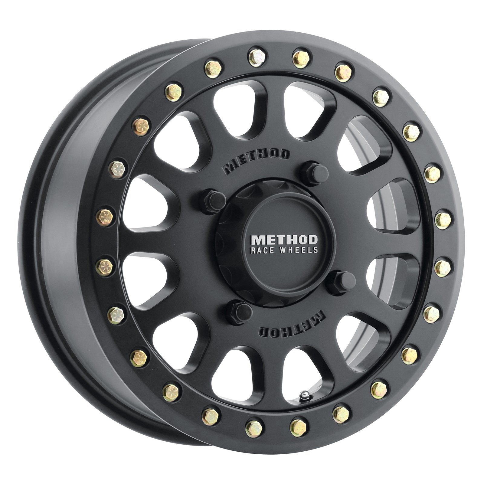 Method 401 14x7 4x156 13mm UTV Beadlock Matte Black MR40147046543B