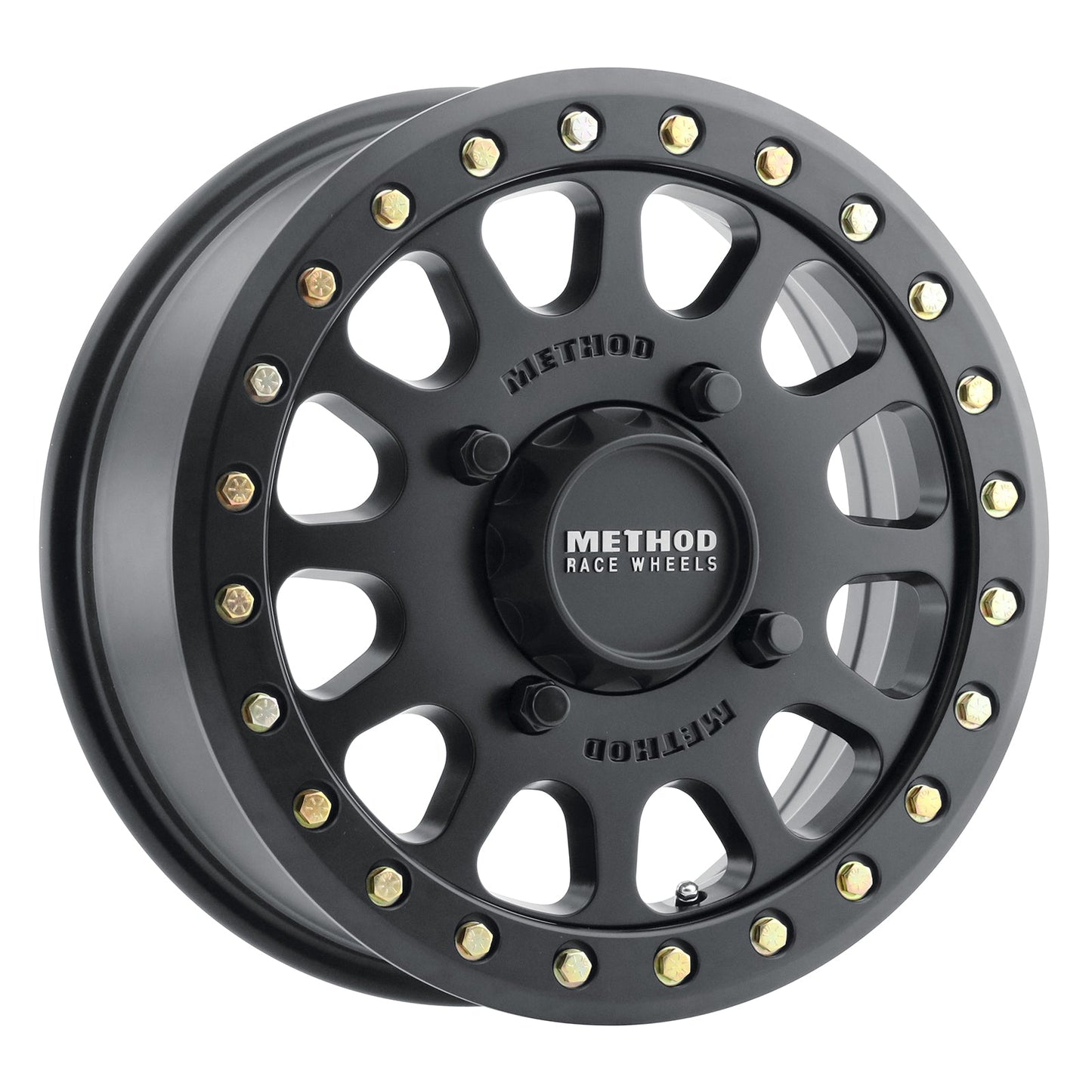Method 401 14x7 4x156 38mm UTV Beadlock Matte Black MR40147046552B