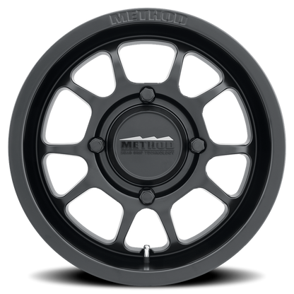 Method 409 15x8 4x156 0mm UTV Bead Grip Matte Black MR40958046544