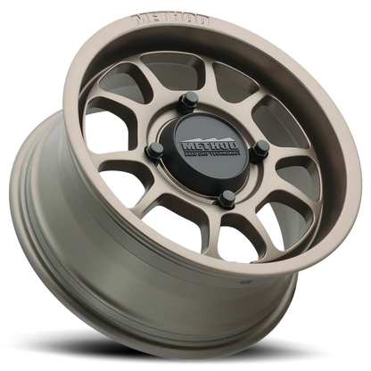 Method 409 15x10 4x136 0mm UTV Bead Grip Steel Grey MR40951047455