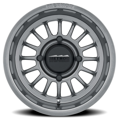 Method 411 15x10 4x156 25mm UTV Bead Grip Gloss Titanium MR41151046864