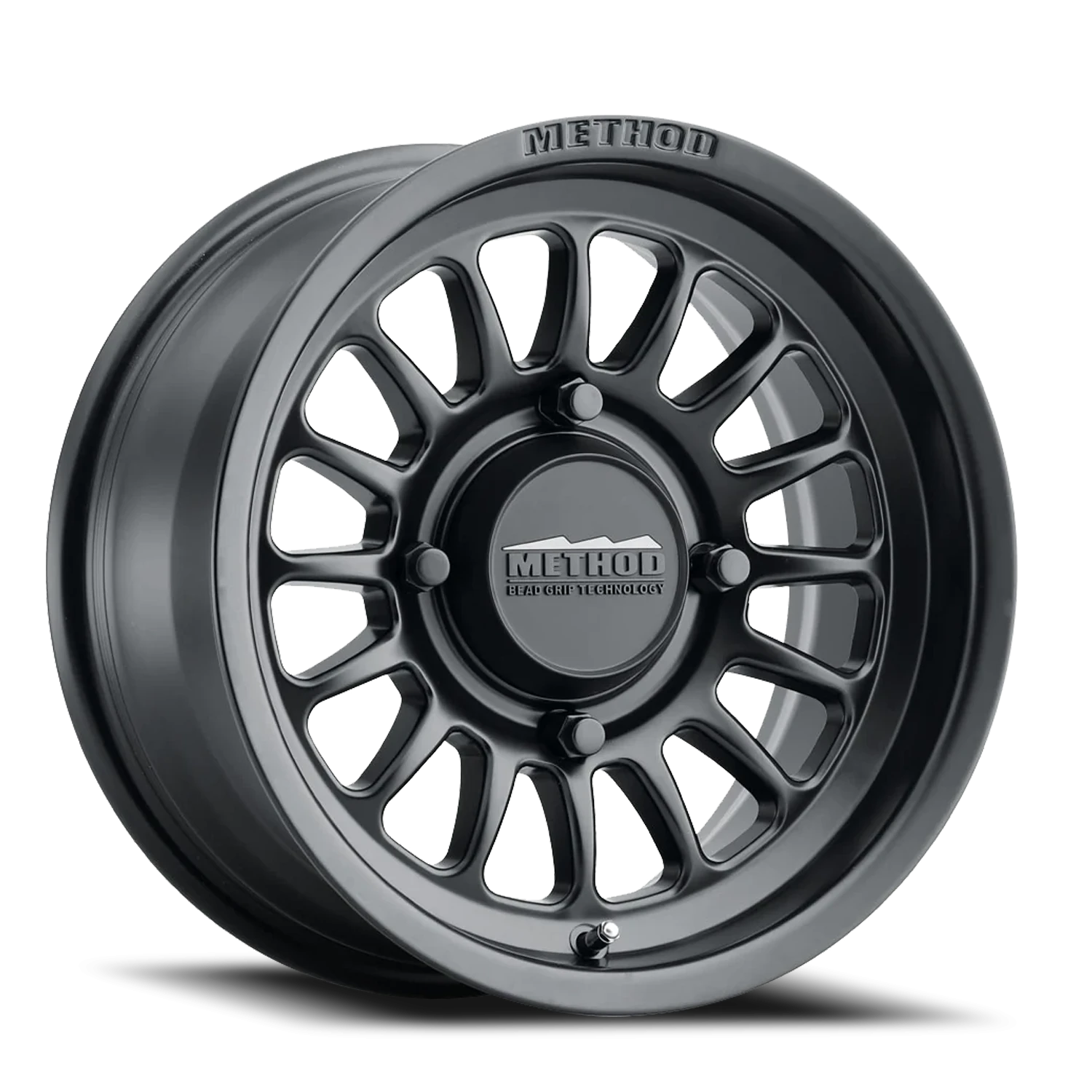 Method 411 15x10 4x136 25mm UTV Bead Grip Matte Black MR41151047564