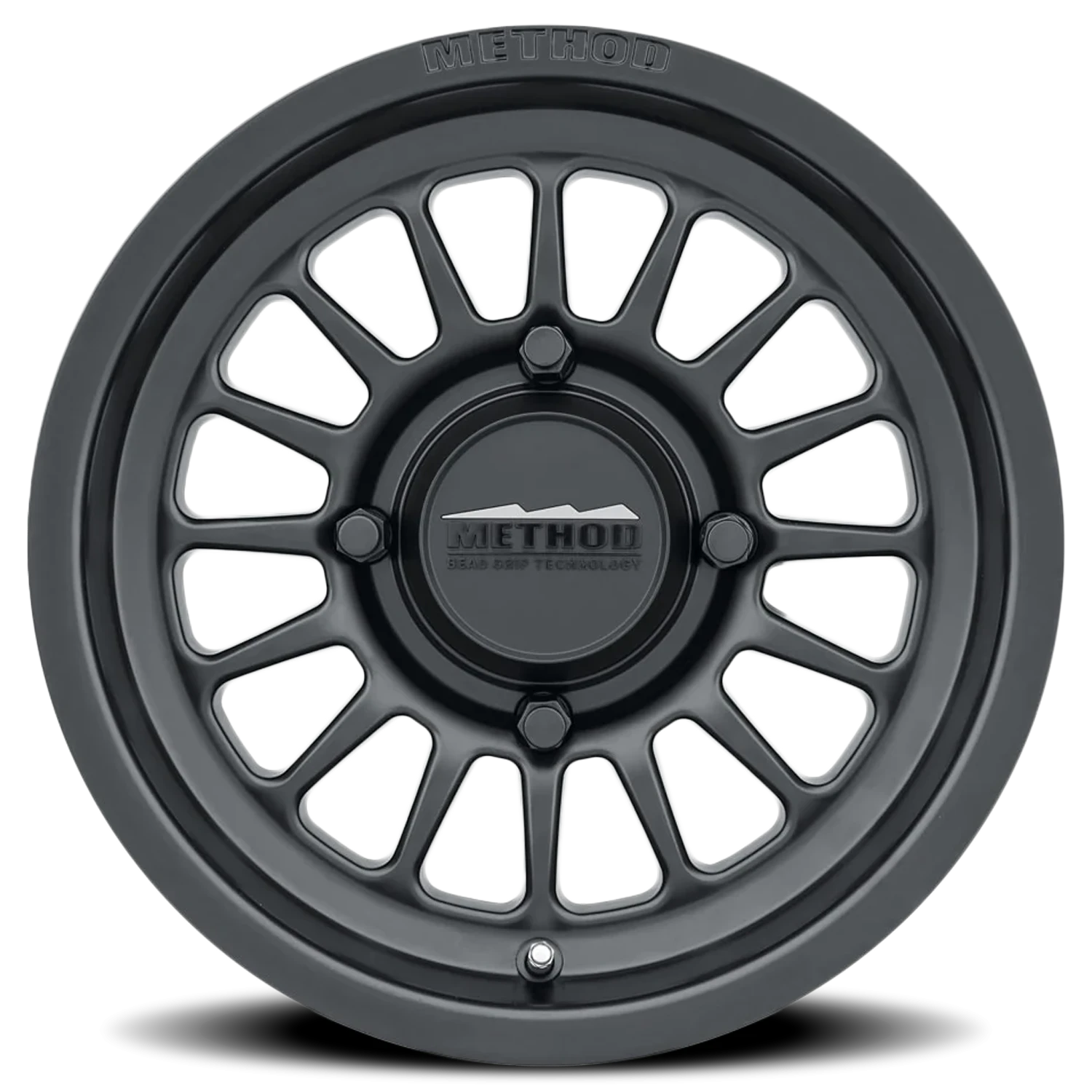 Method 411 15x10 4x136 25mm UTV Bead Grip Matte Black MR41151047564
