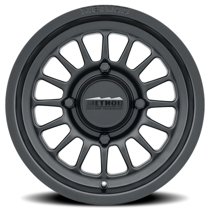 Method 411 15x10 4x136 25mm UTV Bead Grip Matte Black MR41151047564
