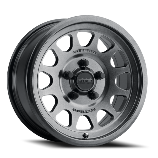 Method 414 15x10 5x114.3 (5x4.5) 25mm UTV Bead Grip Gloss Graphite MR414510121264