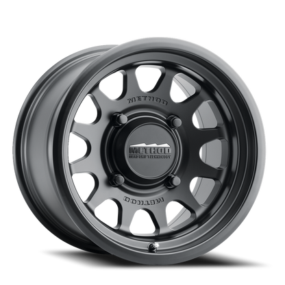 Method 414 15x10 4x136 25mm UTV Bead Grip Matte Black MR41451047564