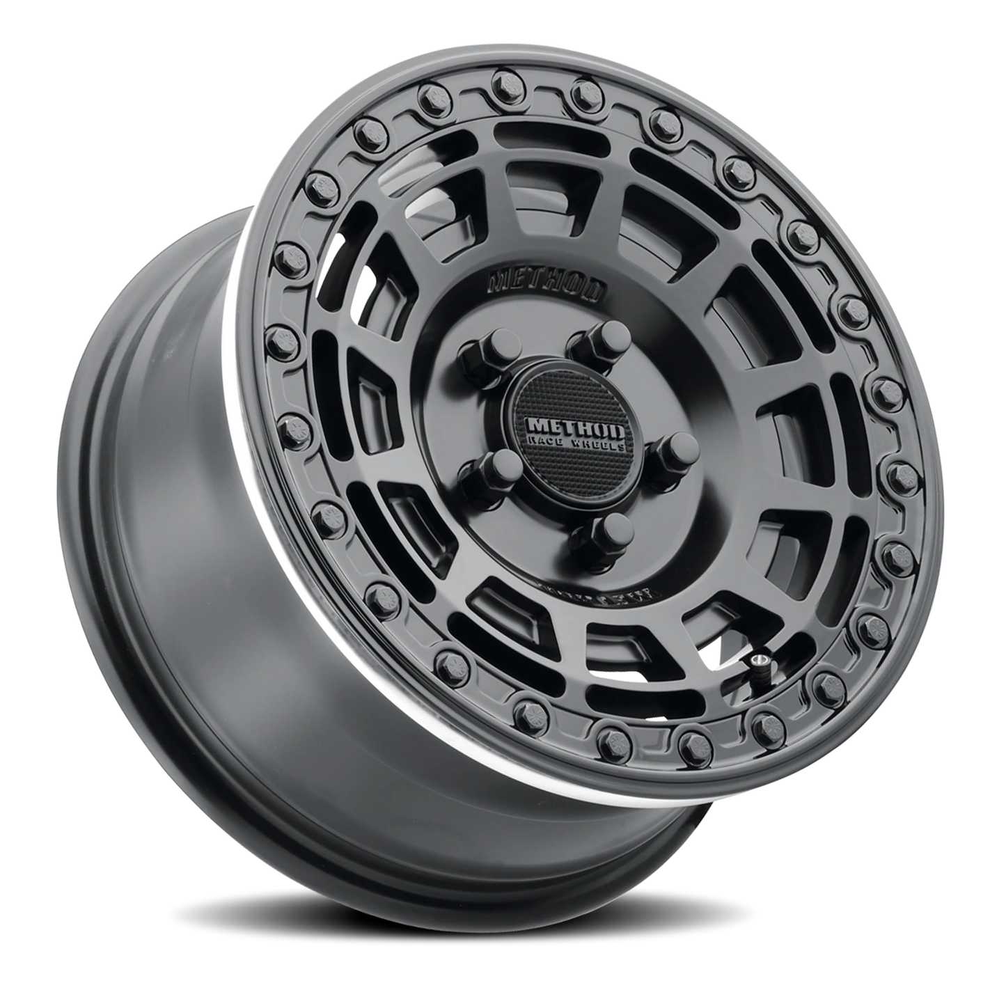 Method 415 15x10 4x136 25mm UTV Beadlock Double Black MR415510471064B