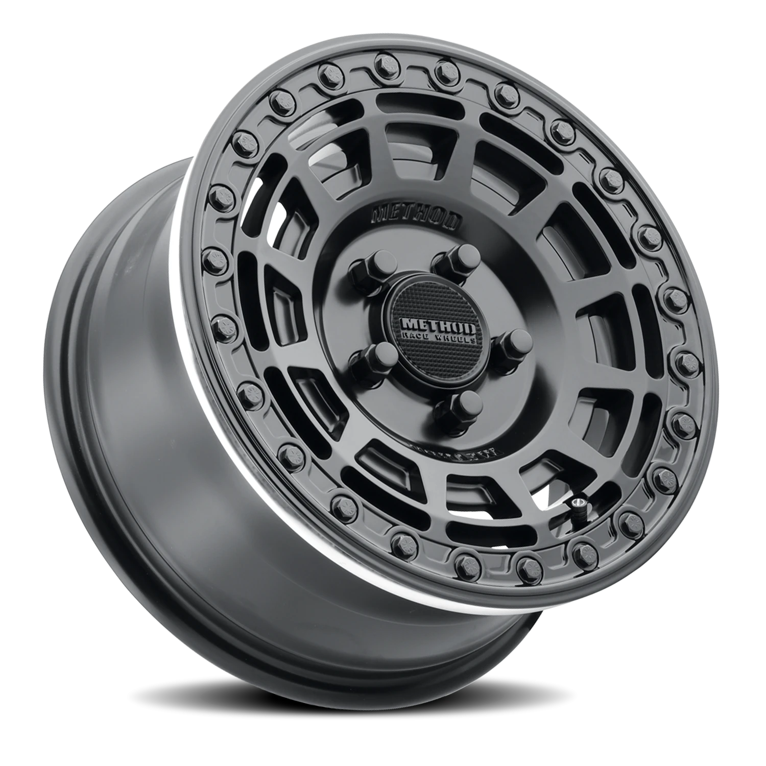 Method 415 15x10 4x136 25mm UTV Beadlock Double Black MR415510471064B