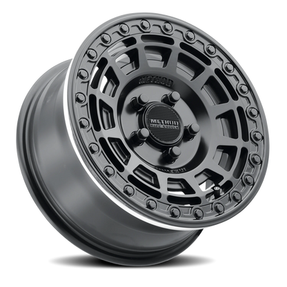 Method 415 15x10 4x136 25mm UTV Beadlock Double Black MR415510471064B