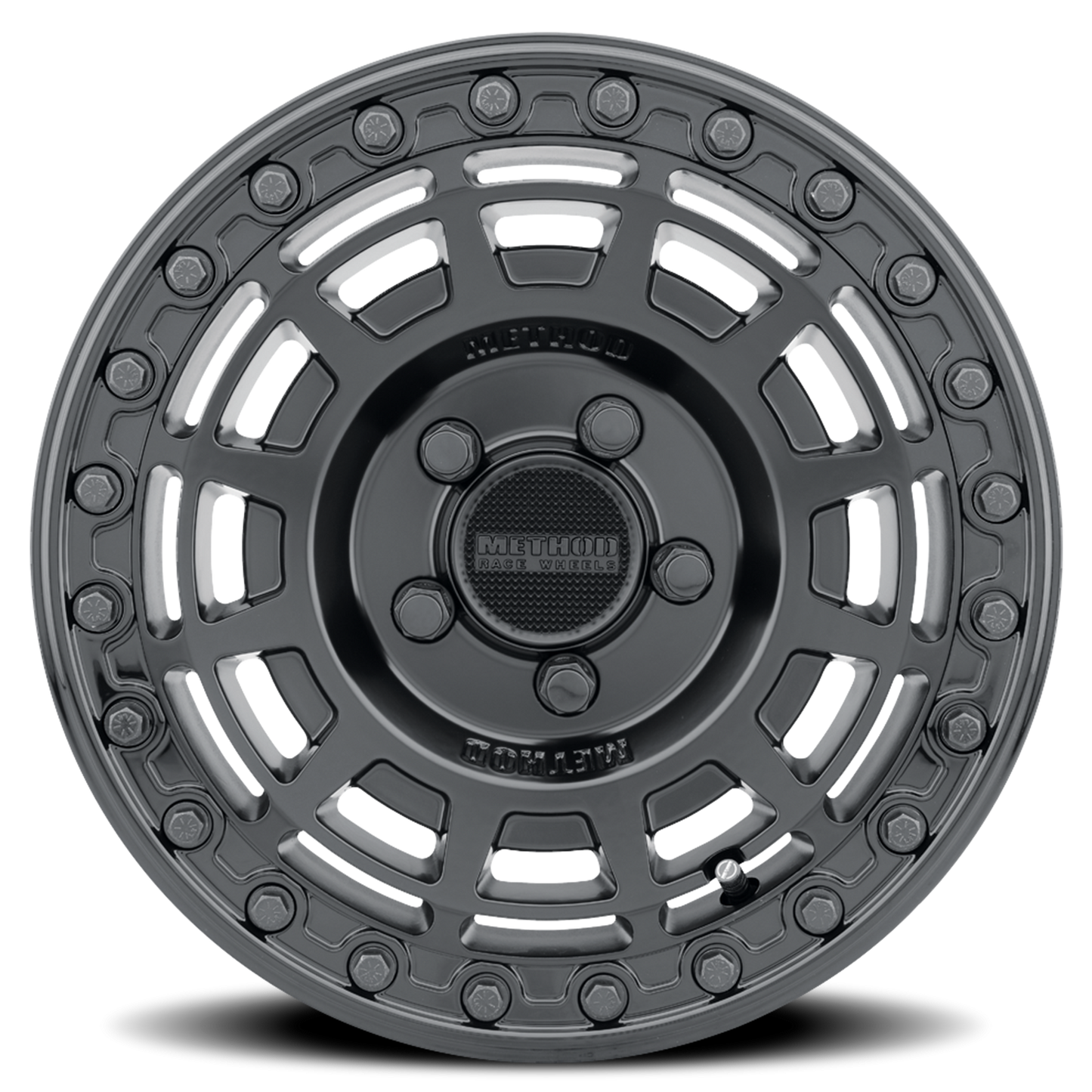 Method 415 15x10 4x136 25mm UTV Beadlock Double Black MR415510471064B