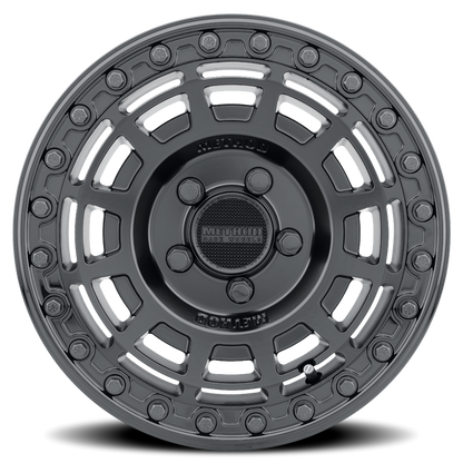Method 415 15x10 4x136 25mm UTV Beadlock Double Black MR415510471064B