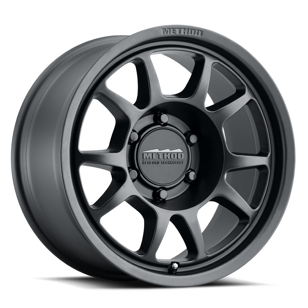 Method 702 17x8.5 6x135 0mm Matte Black MR70278516500