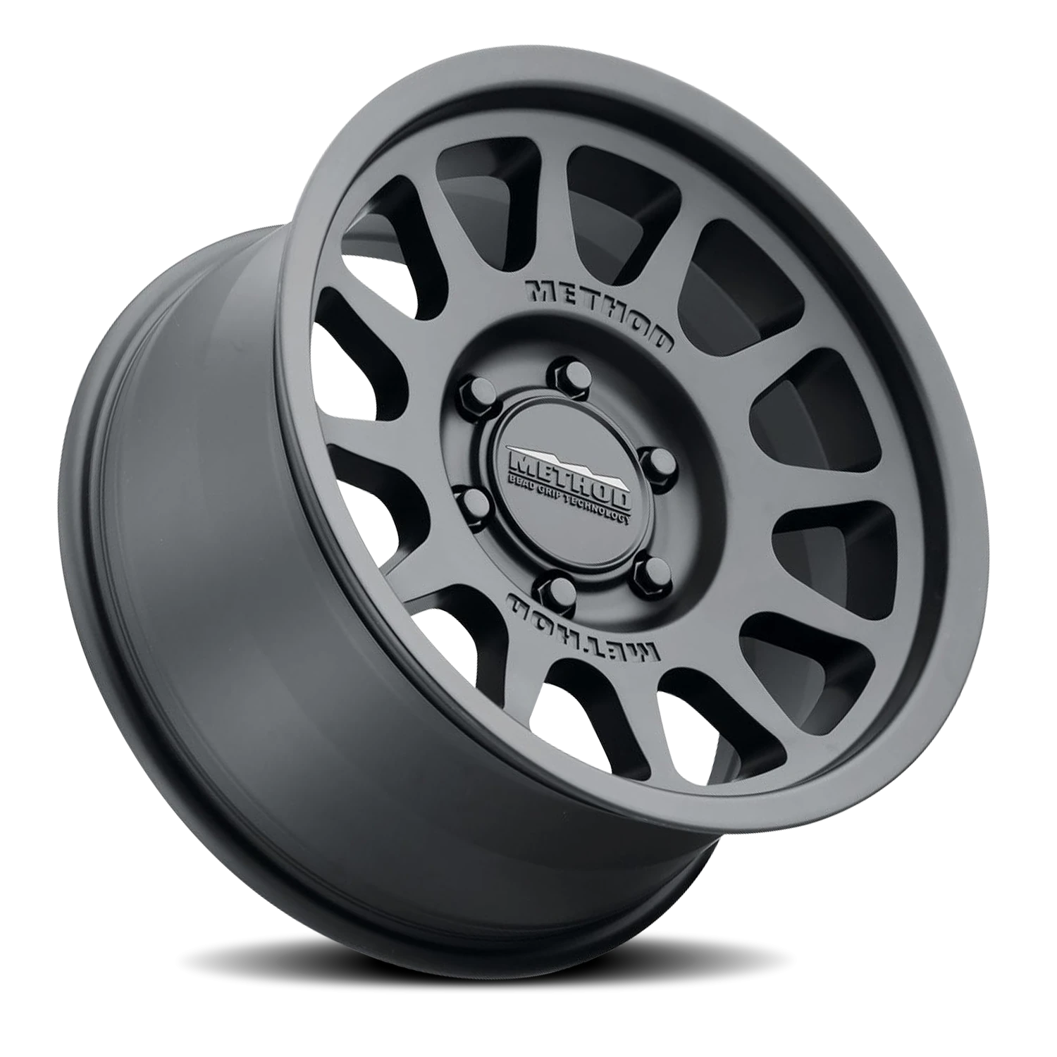 Method 703 15x7 5x100 15mm Matte Black MR70357051515