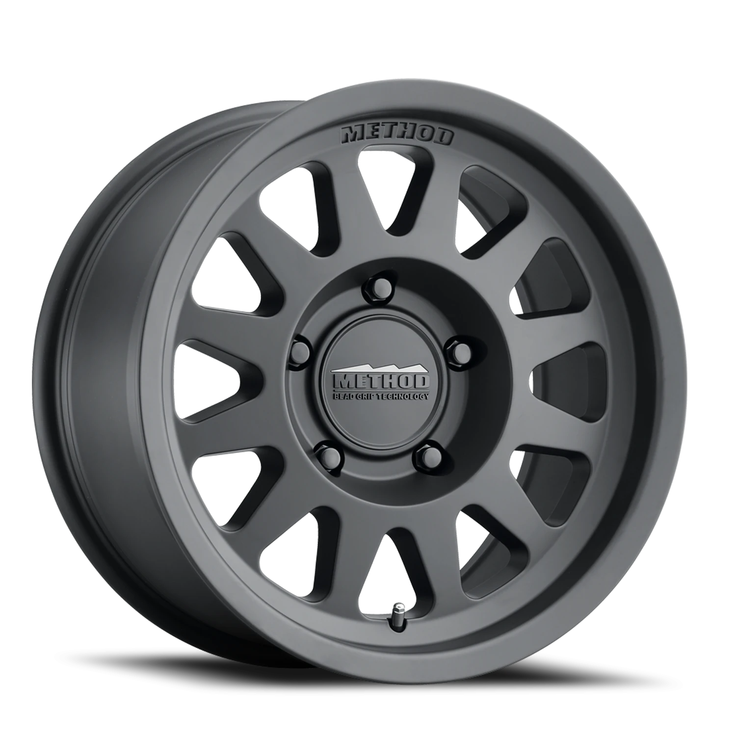 Method 704 15x7 5x100 15mm Matte Black MR70457051515