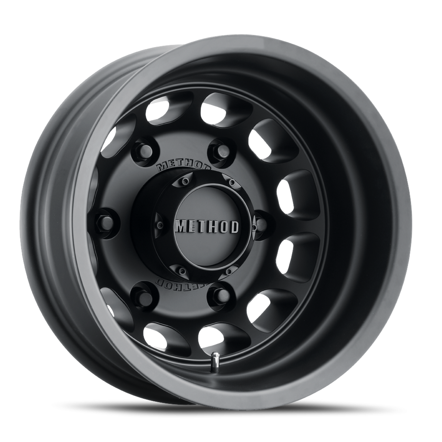Method 901 16x6 6x180 110mm Sprinter Dually Wheel Matte Black FRONT MR901660685110