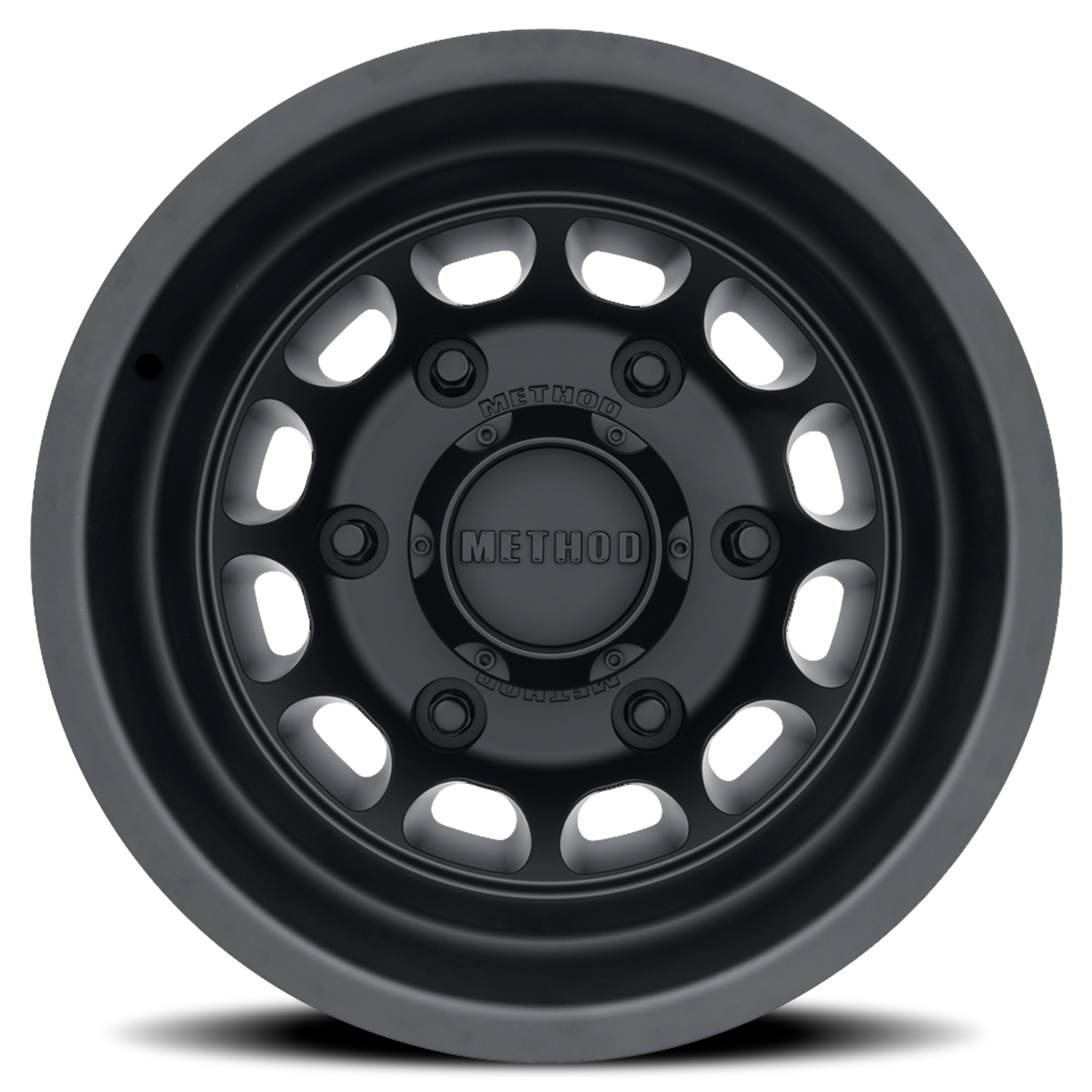 Method 901 16x6 6x180 110mm Sprinter Dually Wheel Matte Black FRONT MR901660685110