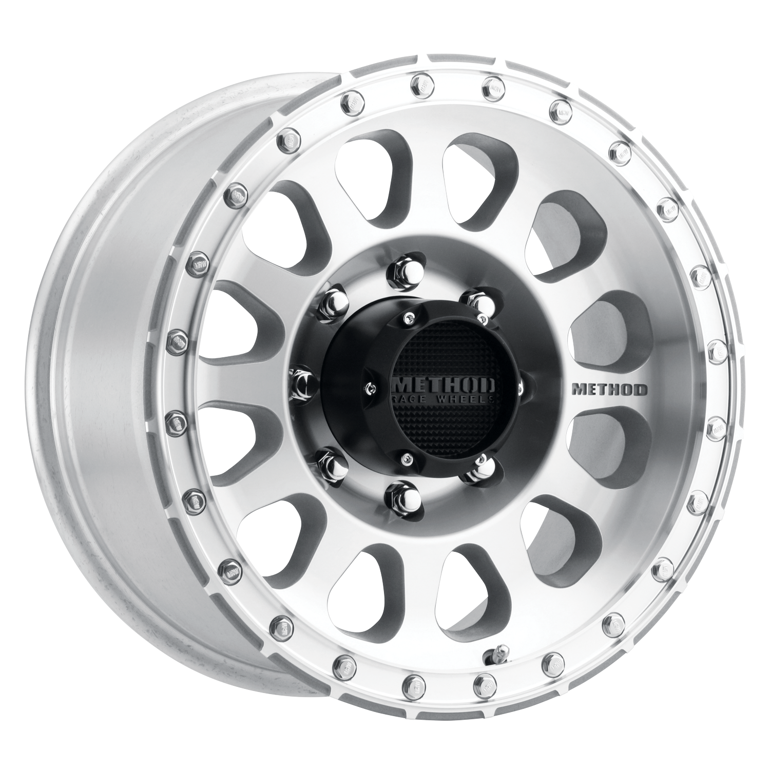 Method 315 20x10 8x180 -18mm Machined - Clear Coat MR31521088318N