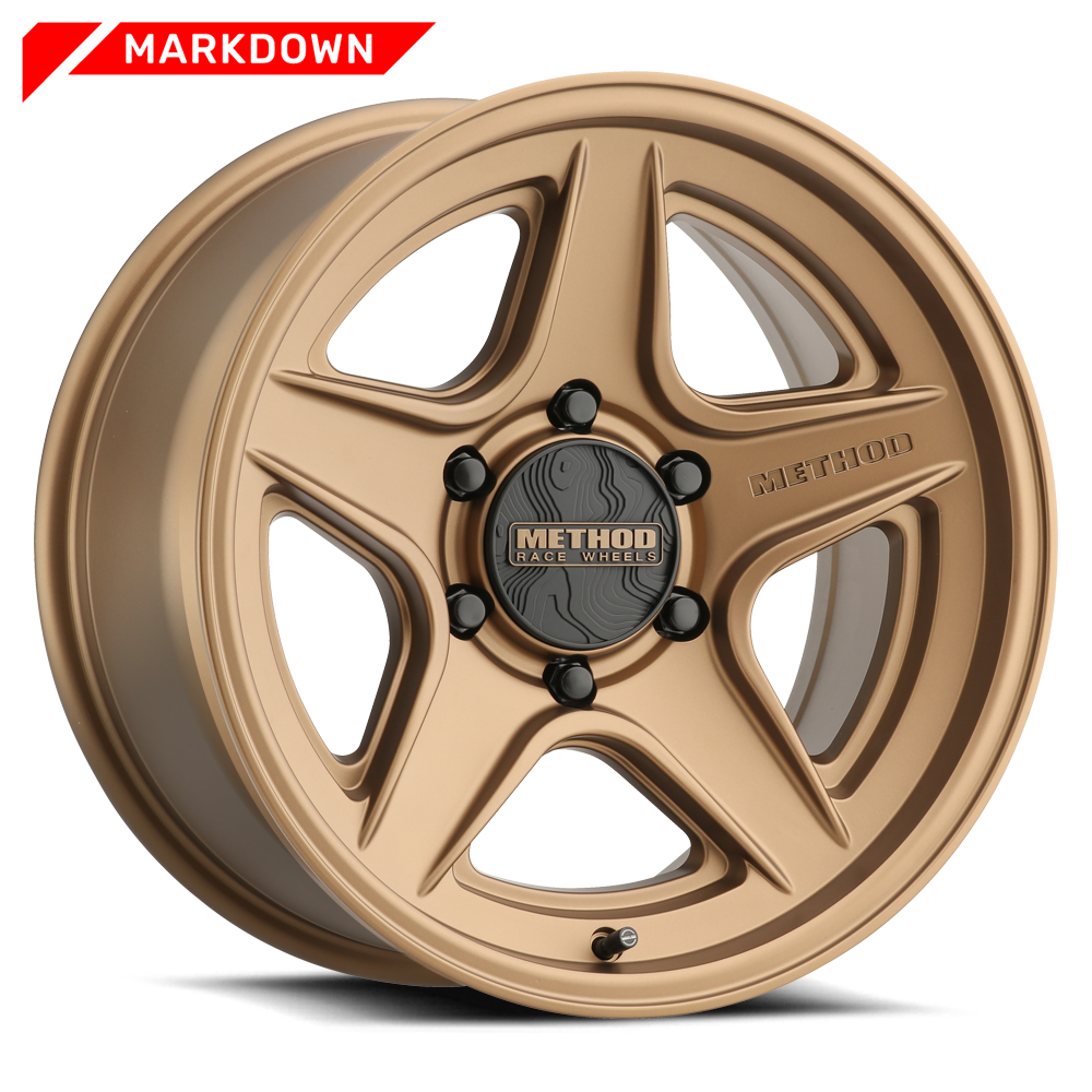 Method 319 17x8.5 6x139.7 (6x5.5) 0mm Method Bronze MR31978560900