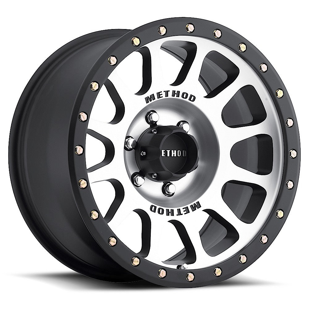 Method 305 17x8.5 6x135 0mm NV Machined - Matte Black Lip MR30578516300