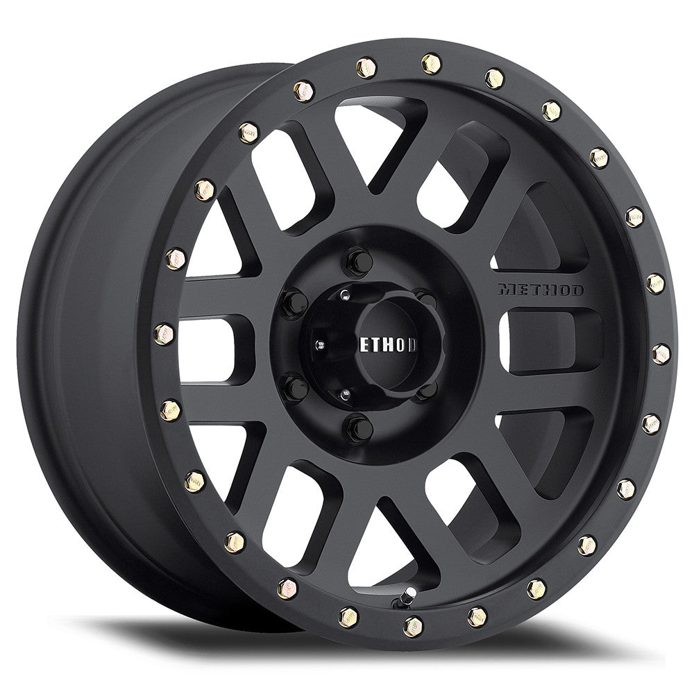 Method 309 17x8.5 6x135 0mm Grid Matte Black MR30978516500